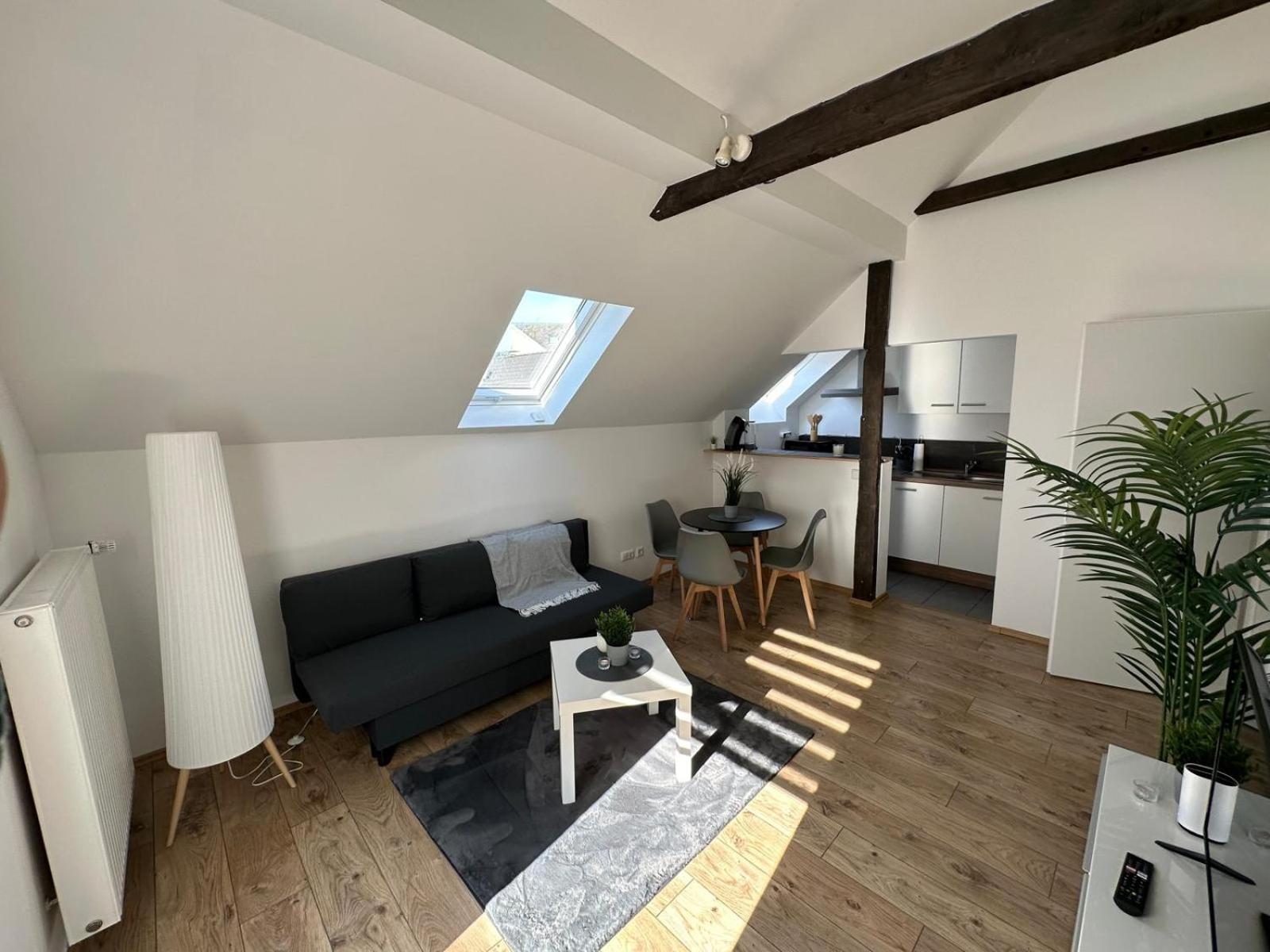 Mola Apartments-Charmante Ferienwohnung Im Herdecke Zentrum Fuer 3 Personen-Grosse Dachterrasse-Grill-Gratis Parken-Wlan Luaran gambar